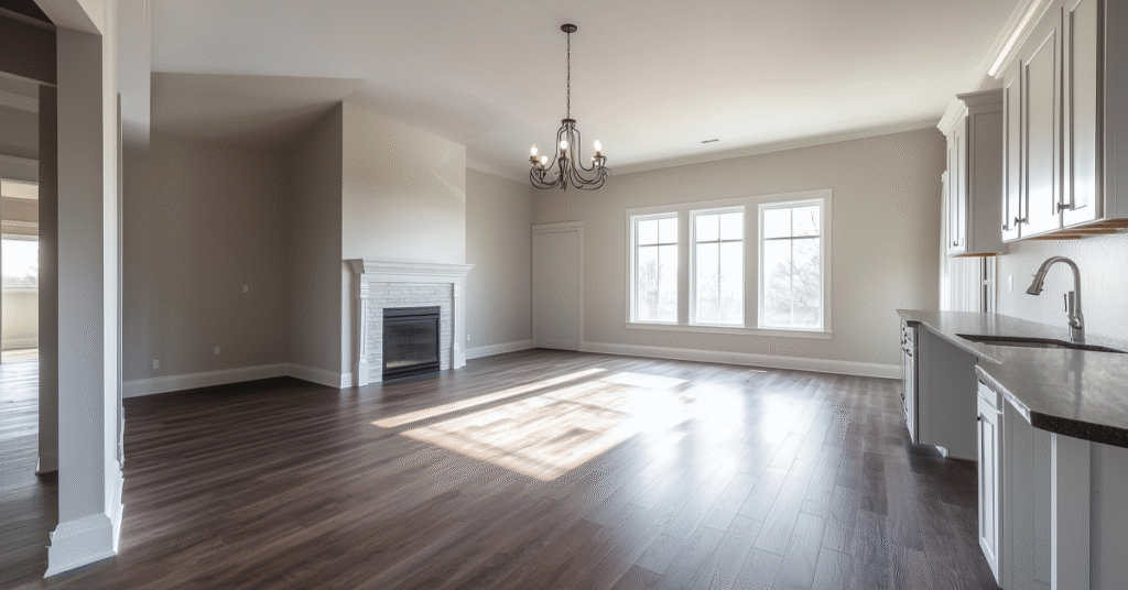 Move In/Move Out Cleaning Services in Chittenden County, Vermont - Living Room